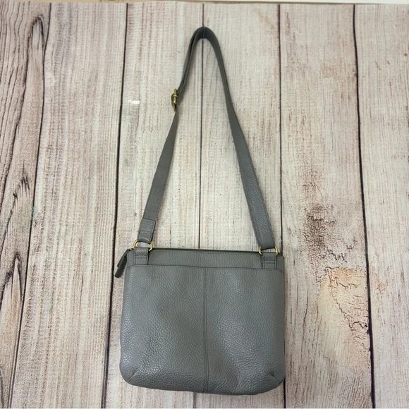 fossil Womens crossbody pebble leather bag - Picture 5 of 14